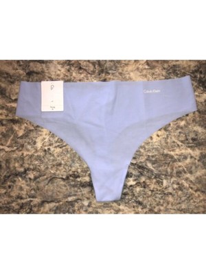 CALVIN KLEIN Intimates Серое нижнее белье стринги L