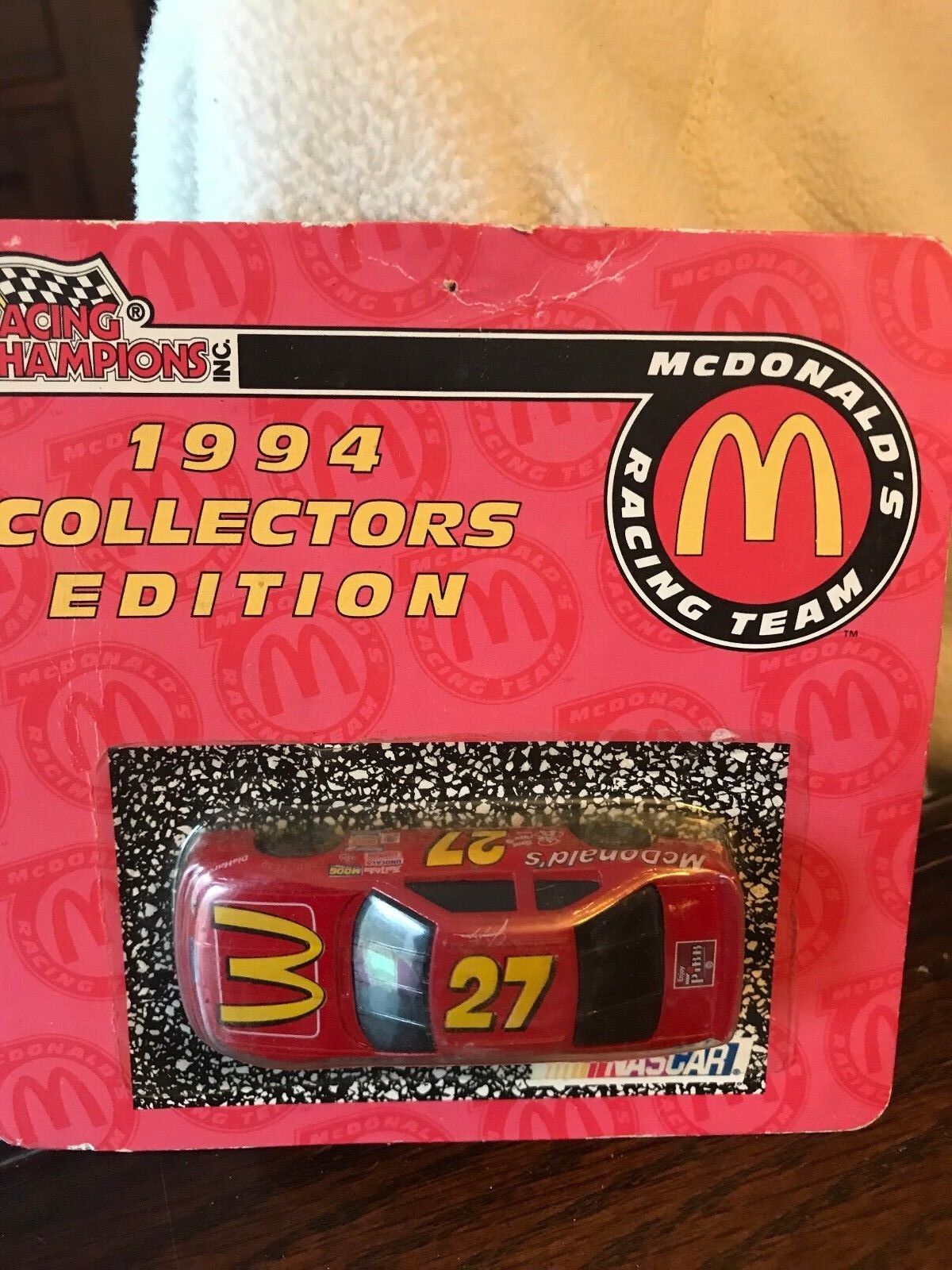 RACING CHAMPIONS 1994 COLLECTORS EDITION McDonald's RACING TEAM CAR #27 NASCAR | eBay RACING CHAMPIONS 1994 COLLECTORS EDITION McDonald's RACING TEAM CAR #27 NASCAR | eBay