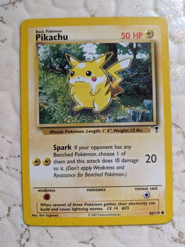 1complete pokemon ART色紙　ミニ色紙　当時物 pikachu ②complete pokemon ART色紙 ミニ色紙 当時物 pikachu