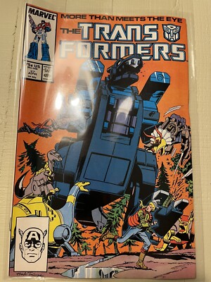 The Transformers Issue #27   King of The Hill!  (1987) Marvel Copper Age