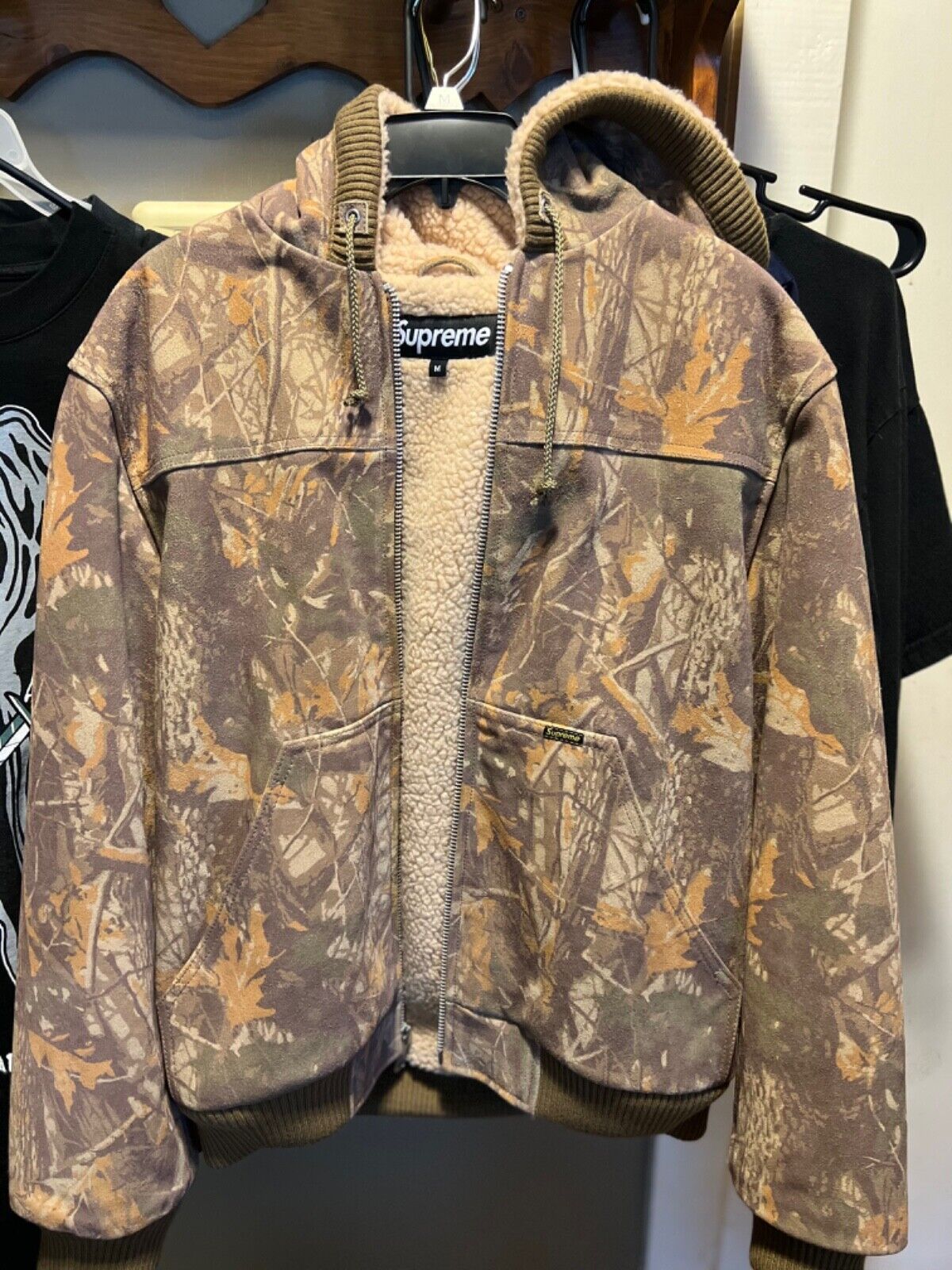 Supreme Hooded Suede Work Jacket | eBay Supreme Hooded Suede Work Jacket | eBay