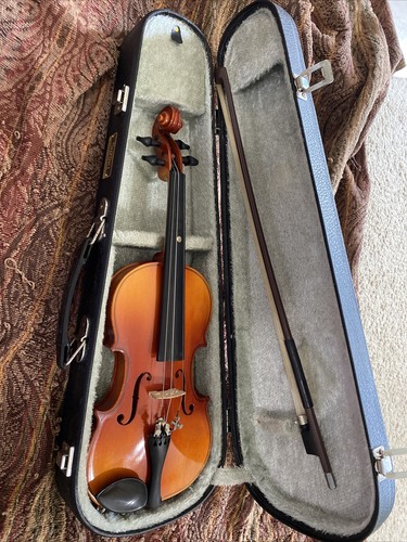 SUZUKI 1/ 8 Size Violin 1990 ANNO With Hard Case And Bow