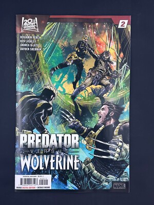 Predator Versus Wolverine #2 (2023) NM Marvel Comics 1st Print