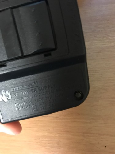 Official OEM Genuine Nintendo 64 N64 Power Supply AC Adapter Plug NUS-002