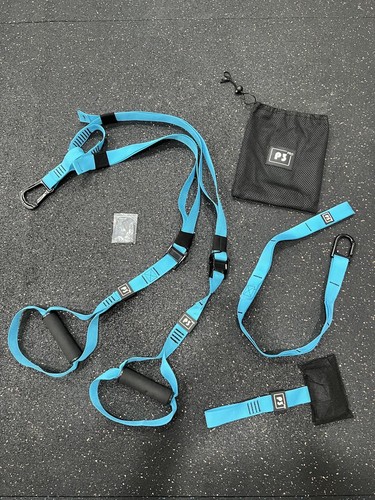 (P3) Pro suspension straps, bodyweight training straps, indoor/outdoor training