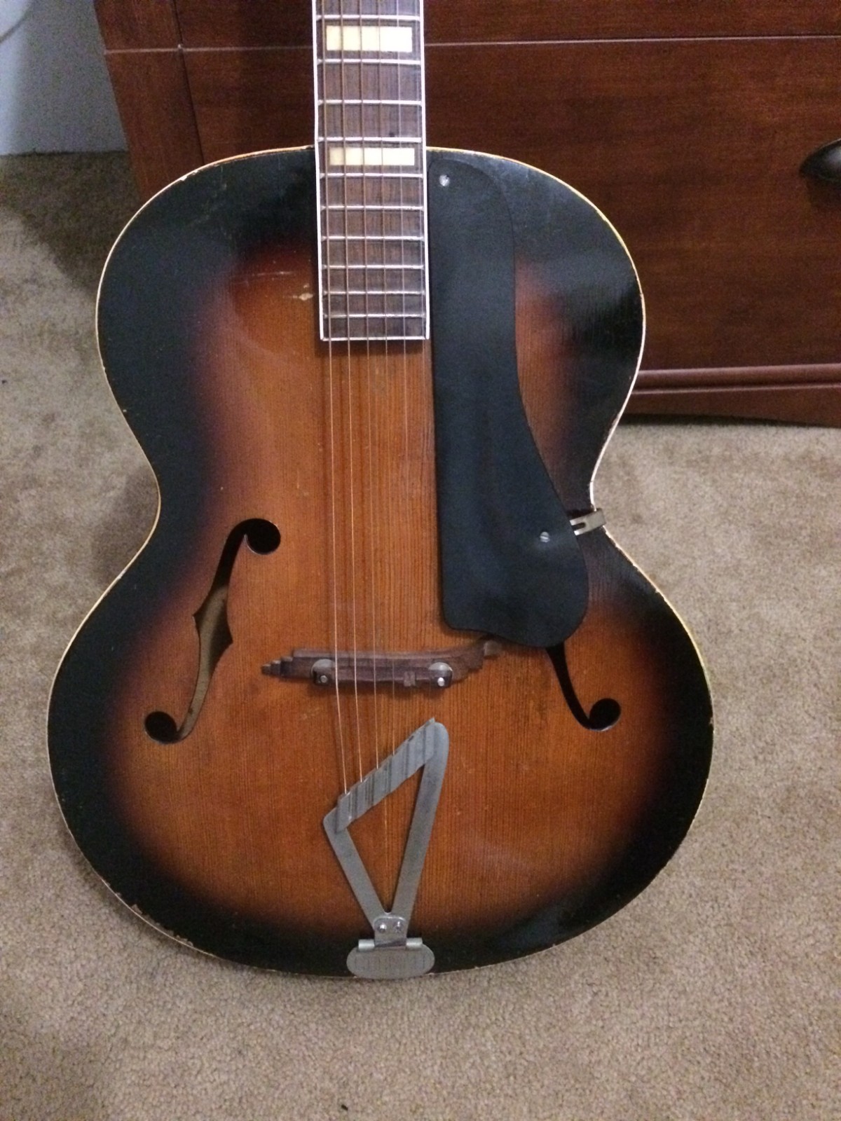 VINTAGE Gretsch Synchromatic Acoustic Archtop Guitar - DJANGO tone 1947-48