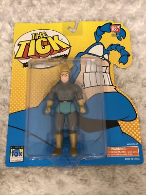 The Tick Projectile Human Bullet Action Figure Bandai Fox Kids Network 1994 NEW