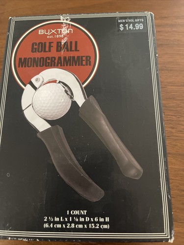 Monogrammer Gift Boxed Golfer Up To 3 Initials Pga Links