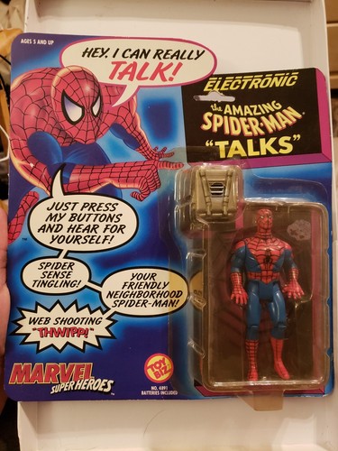MARVEL ELECTRONIC TALKING SPIDER-MAN 4.5
