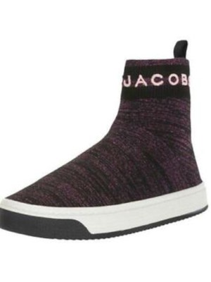 

MARC JACOBS Женские розовые носки Легкие спортивные кроссовки на платформе с вытачками, Розовый, M90002157
