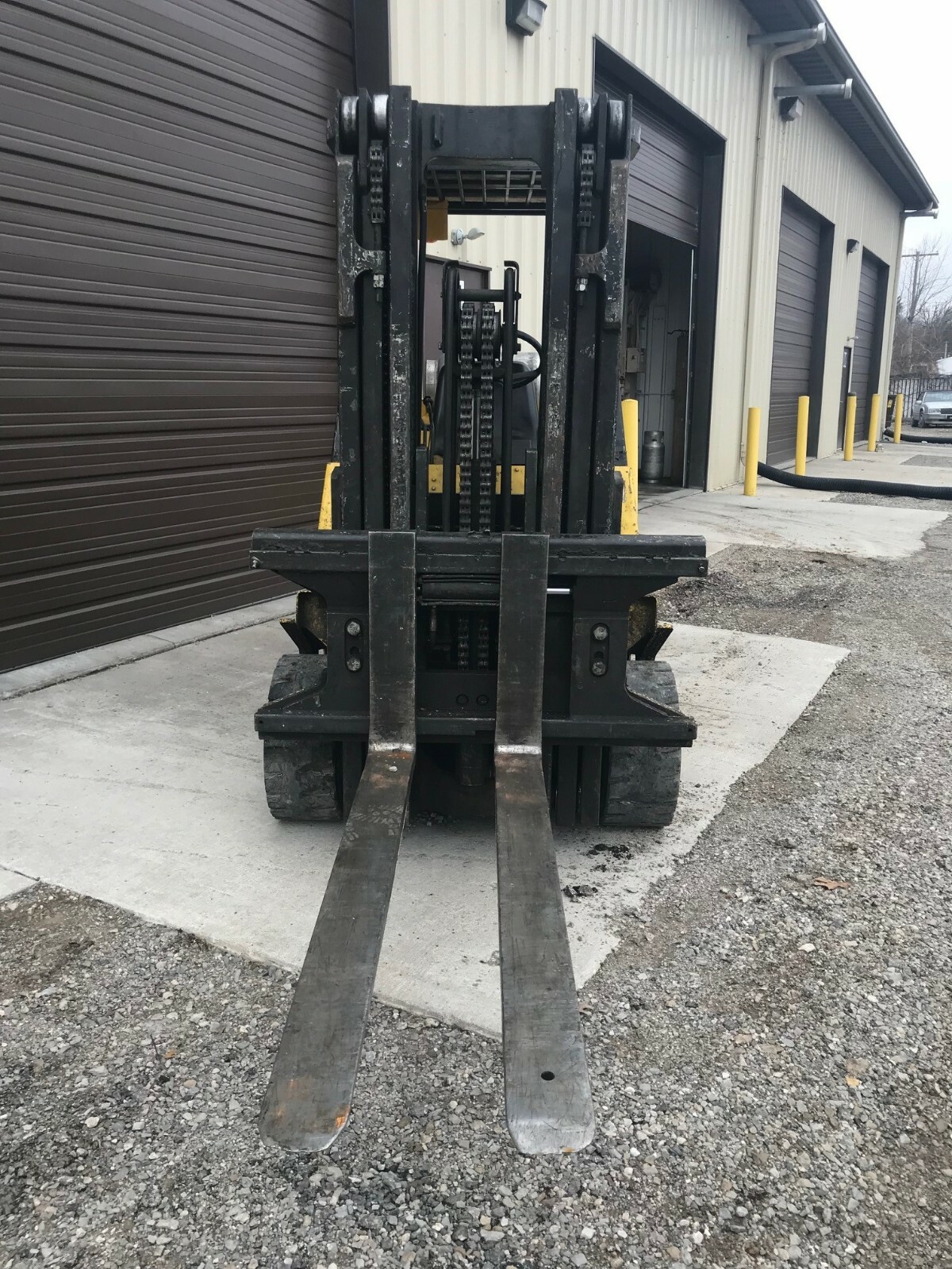 8000 LBS HYSTER PROPANE FORKLIFT: YODER #65048