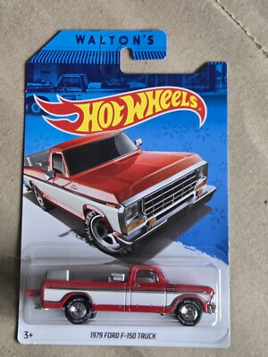 HOT WHEELS MINT ON CARD 1979 FORD F 150 SAM WALTON Real Riders,  With Protector