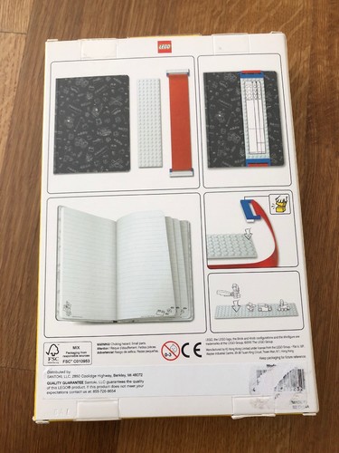 LEGO Journal With Band 51525 Boys Girls Birthday Gift Collectible New in Box