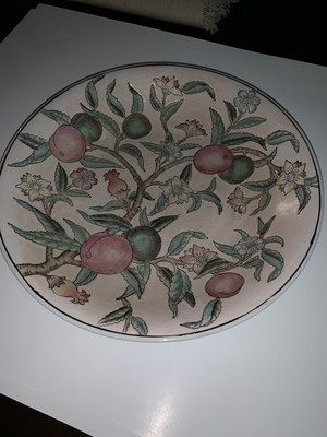 Bottom Stamped With A Crown And Shield Fruit And Flowers Design Bavaria Covered Handled Bowl Home Living Home Decor Timinox Com