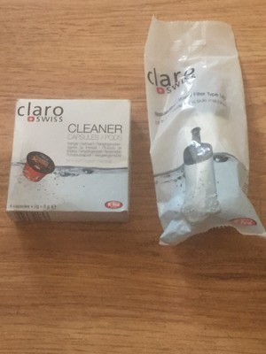Claro swiss classic Filterkartuschen 3 St für Wasserfilter kompatibel zu Brita