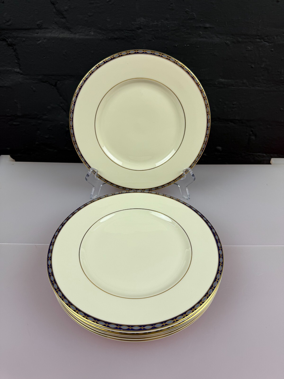 6 x Minton St James Salad Plates 20.5 cm Wide Last Set Available