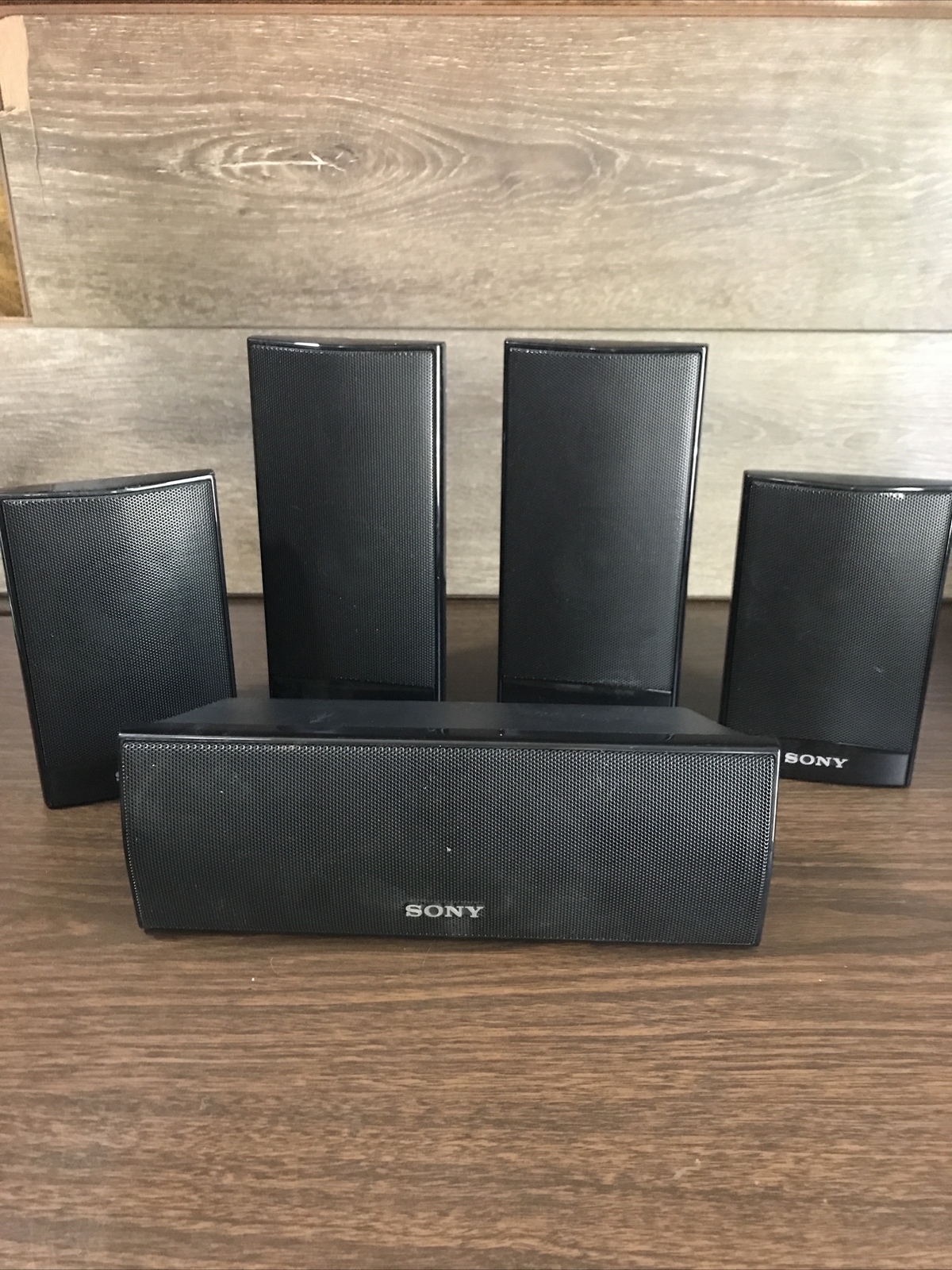 Sony Surround Sound 5 Piece Speakers (2 