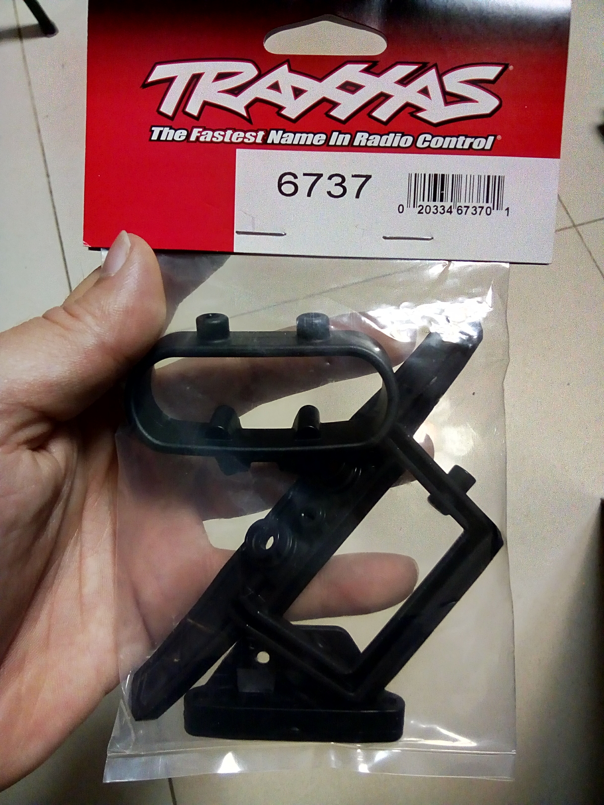 Traxxas 6737 Rustler 4x4 Rear Bumper & Mount for XL-5 Brushed & VXL Brushless 20334673701 | eBay