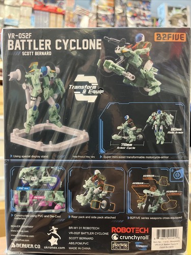 Robotech Battler Cyclone Mospeada VR-052F Scott Bernard B2.Five New Generation