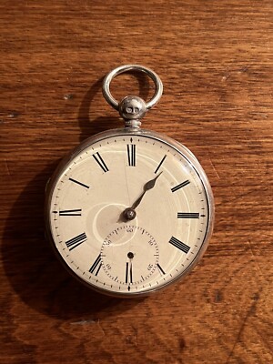 1845 London English Fusee Lever Pocket Watch Sterling Silver Open Faceのebay公認海外通販 セカイモン