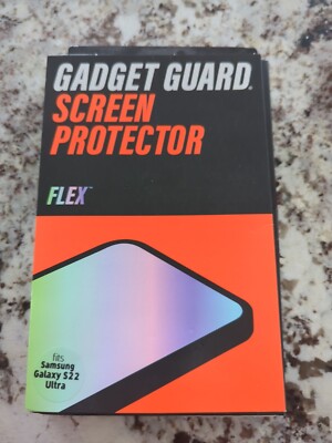 Gadget Guard Samsung S22 Ultra Hybrid Flex Screen Protector 5x Strong New 