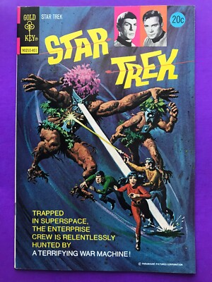 STAR TREK #22 NM- 9.2 HIGH GRADE BRONZE AGE GOLD KEY