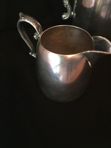 Antique Silver Plate Teapot Heshire