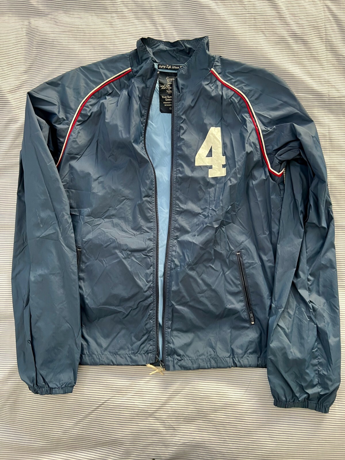 ジャケット・アウター Rare SCOTCH&SODA military jacket Rare VTG 90s SCOTCH & SODA Embroidered Printed Military