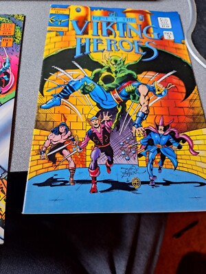 Genesis West Comics Last of the Viking Heroes Issues 1 and 3 VF/NM /1-125