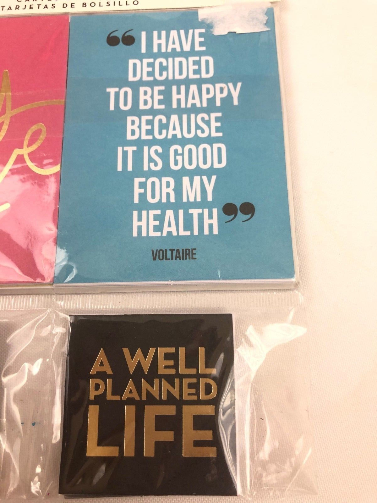 Create 365 The Happy Planner Pocket Cards 52 Pieces My Fave Life Well Planned