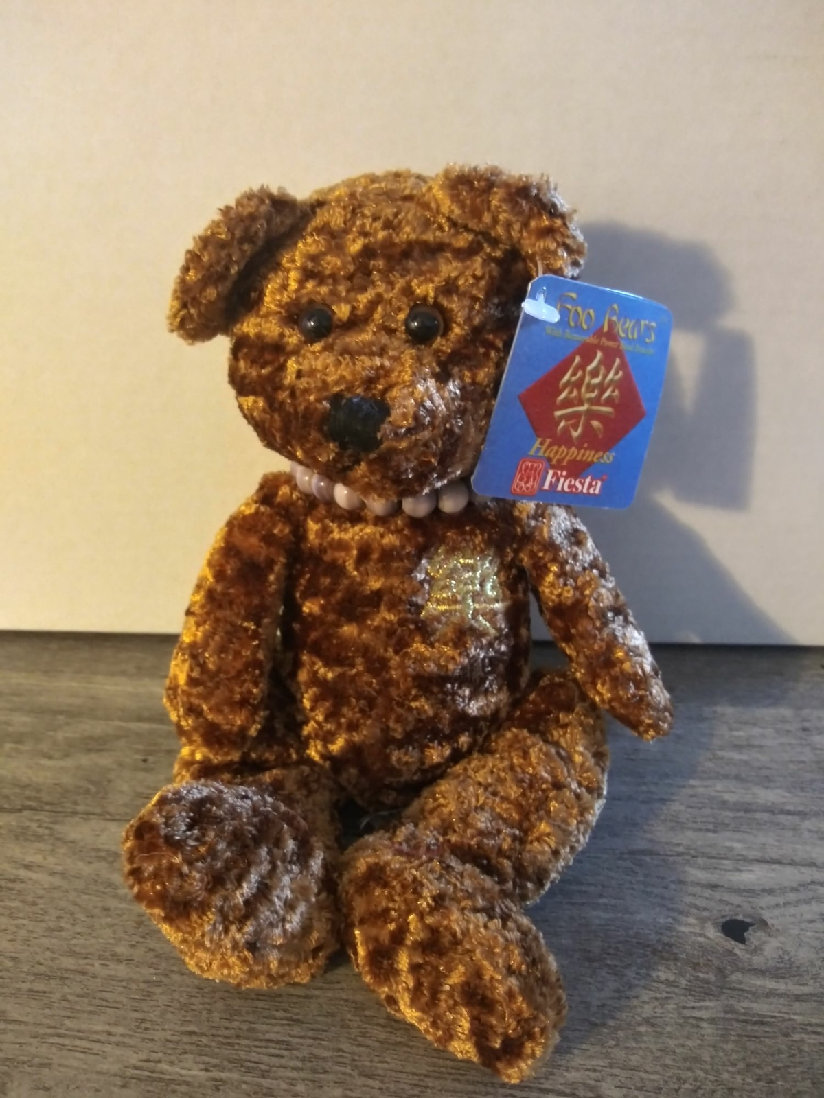 2000 Fiesta Chinese Foo Bear Collection Happiness Bear w