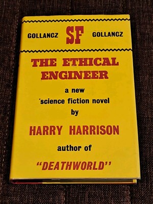 Harry Harrison  The ethical engineer 1st HBDJ mint