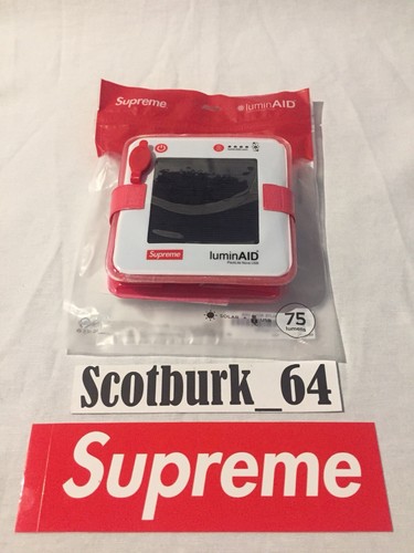 Supreme - Supreme LuminAID® Packlite Nova USB &quot;Red Supreme LuminAID Packlite Nova USB Red | eBay