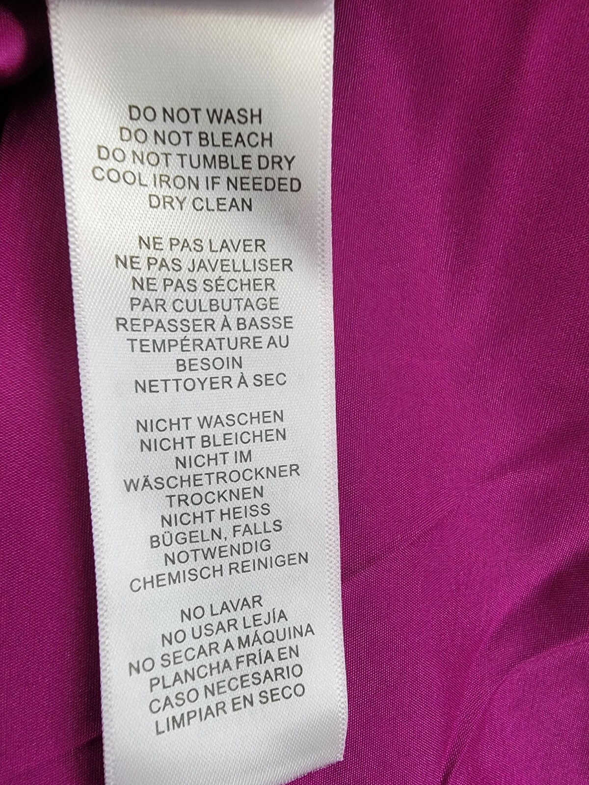 Liv Foster Clara Satin Dress Women's 0 Wine Berry Asymmetric Neck Side Zipped - Picture 14 of 16