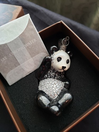 Jay Stongwater Christmas ornament Baby Panda Rare