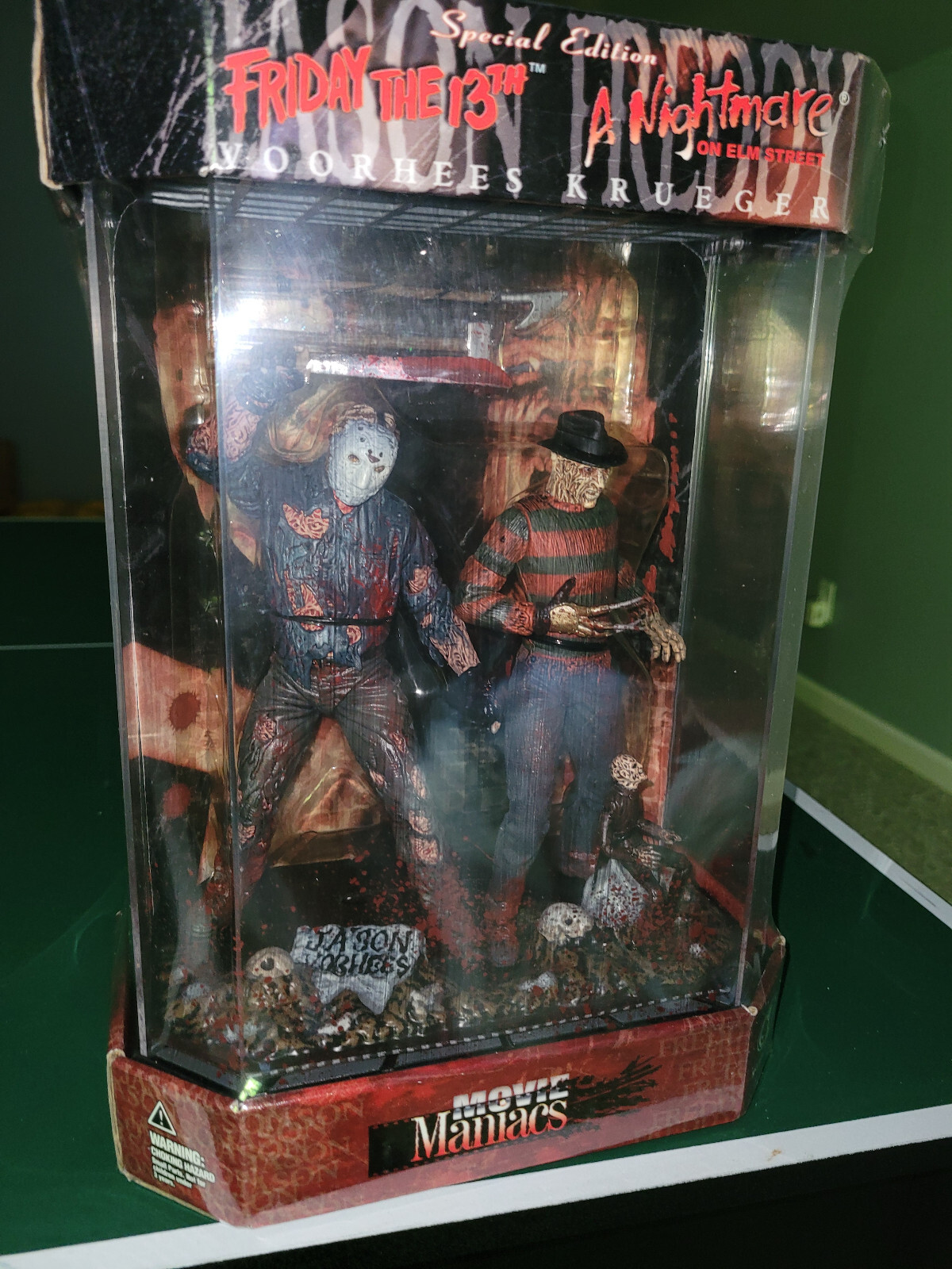 Freddy vs Jason フィギュアセット Jason & Freddy - Bloody Box Set - by McFarlane Movie Maniacs