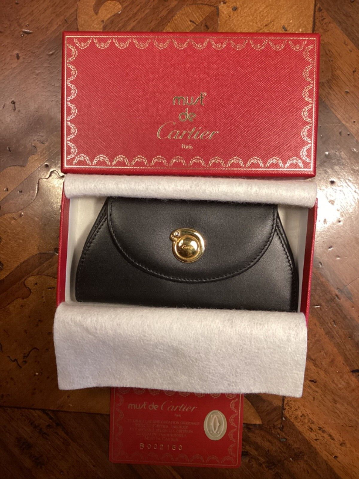 Cartier Must 6 Keys Box Calf キーケース CRL3001359 - 6-Key Key Ring, Must de Cartier - Black