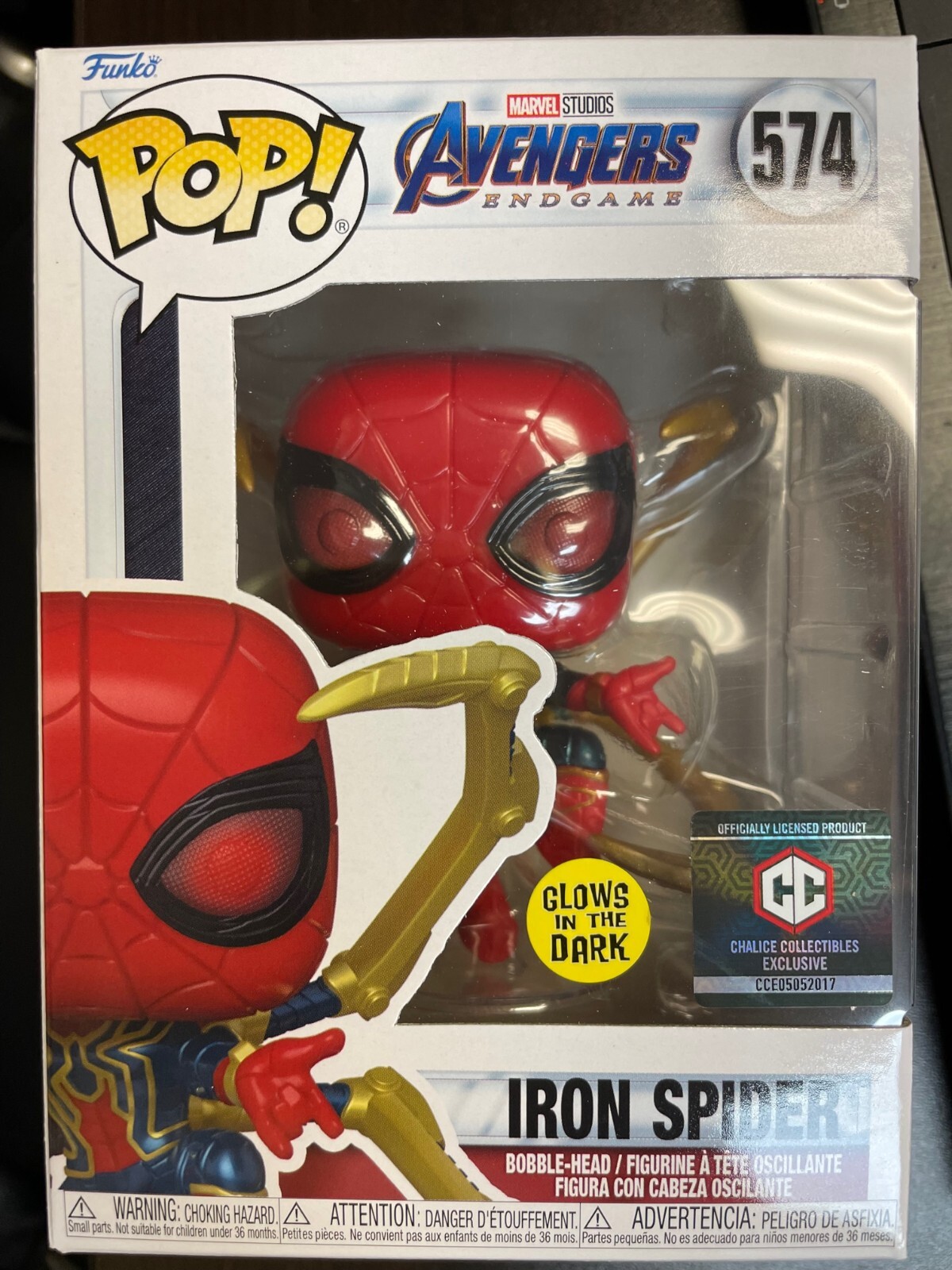 iron spider endgame funko pop