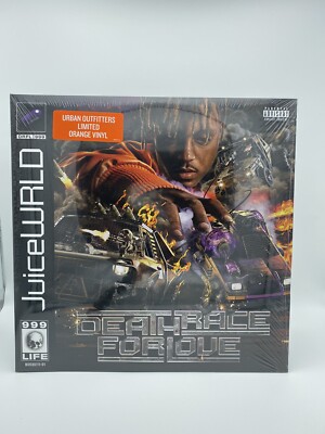 JUICE WRLD Death Race for Love 2xLP SEALED Orange Vinyl Rare Urban Outfitters