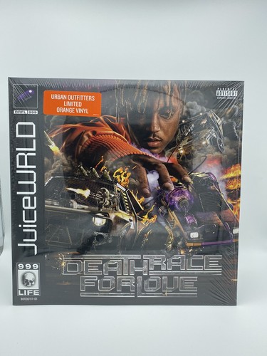 L.L.C. GUARANTEED FOR LOVE…レアインディ g-rap JUICE WRLD Death Race for Love 2xLP SEALED Orange Vinyl Rare