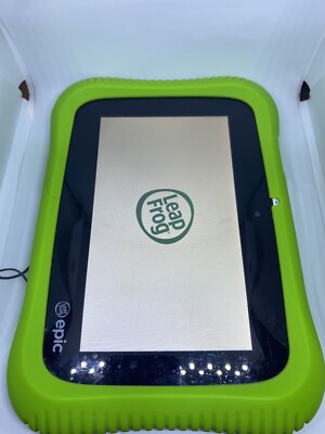LeapPad Epic 7 inch Tablet Tested & Working - Factory Reset W/ Stylus Working