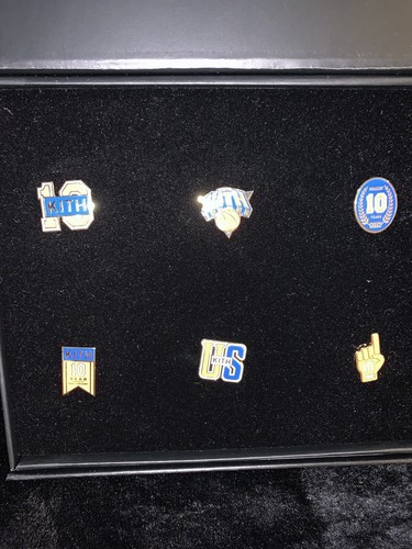 New York Knicks X Kith Pins Set.🔥🔥✨🧡💙 | eBay