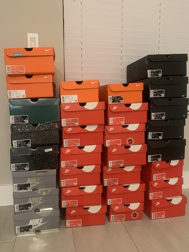 【非売品】未使用 新品ナイキ シューズボックス ステッカー セット ケース NIKE 海外限定 SHOE BOX 