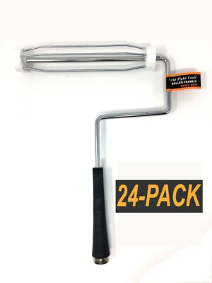 24 Pck- Paint Roller, Paint Roller Handle- Heavy Duty