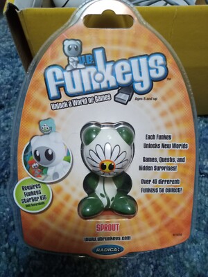 Brand New Sealed UB Funkeys White SPROUT by Mattel Radica M1658 Very Rare