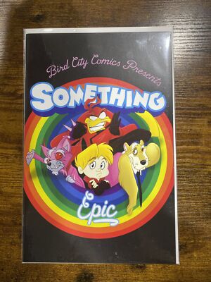 Something Epic #1 * NM+ * Trish Forstner Looney Tunes Homage Virgin Variant   