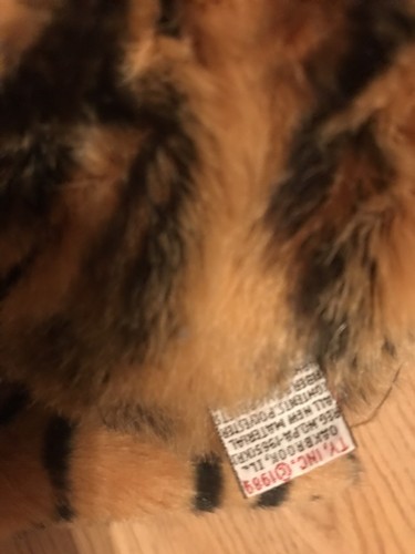 TY Classic Vintage Plush Rare 1989 Tygger VHTF