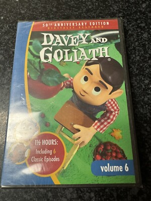 NEW - Davey and Goliath, Vol. 6 (DVD, 2011) - Free Shipping - 90 minutes