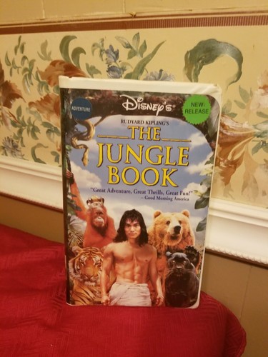 Walt Disney The Jungle Book Vhs Lot Black Diamond, Masterpiece Collection