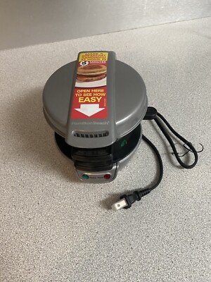 New w/No Box Hamilton Beach 25475 Breakfast Sandwich Maker - Silver